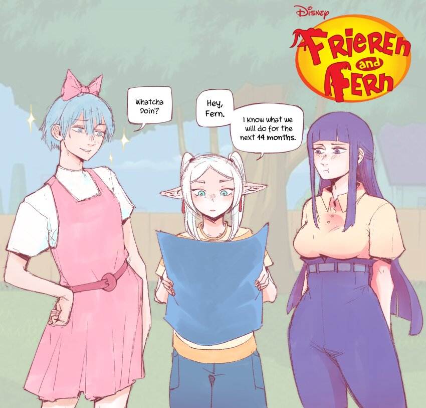 Ferb Fletcher (Phineas And Ferb) Rule 34 Image