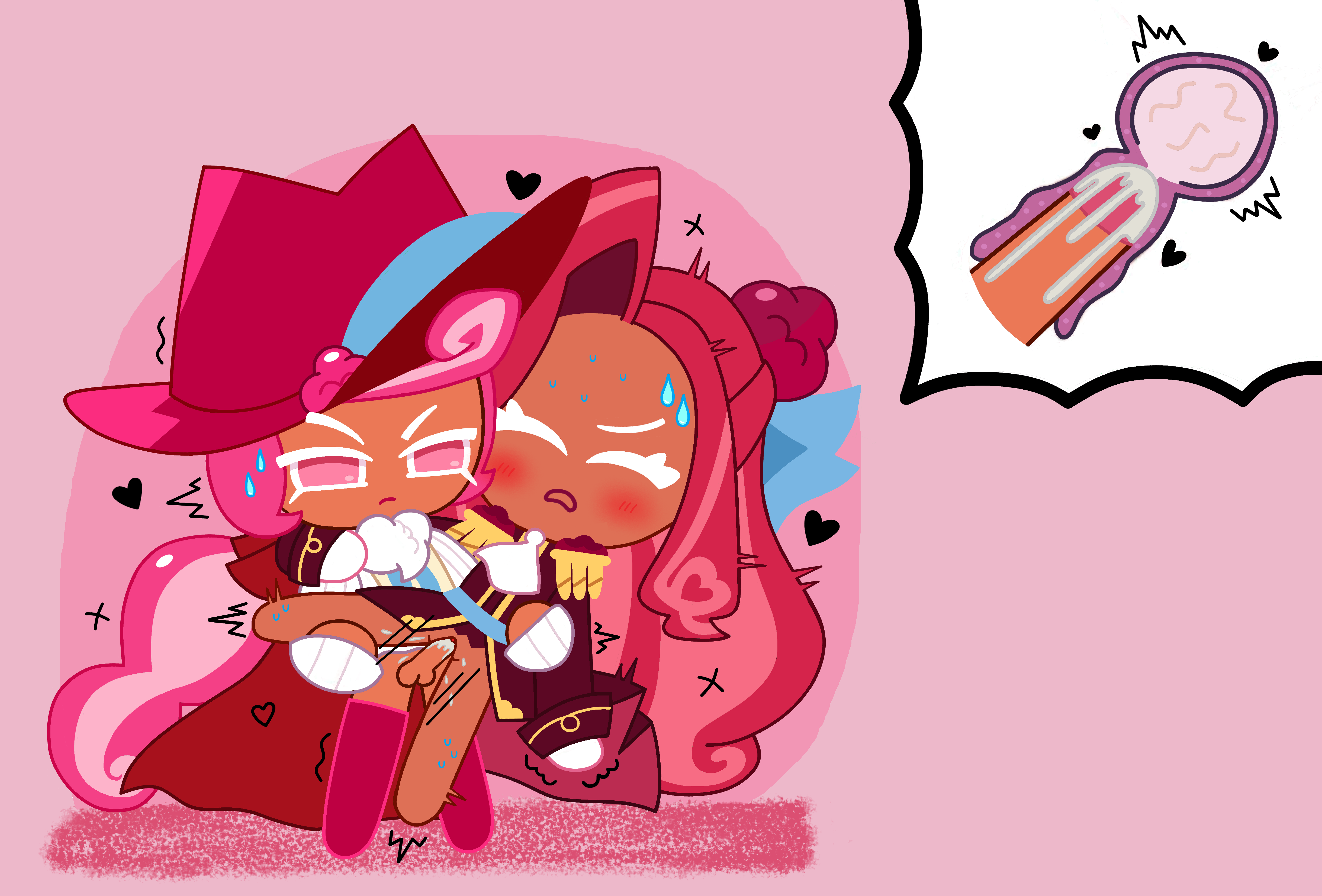 Raspberry Cookie (Cookie Run) Rule 34 Image