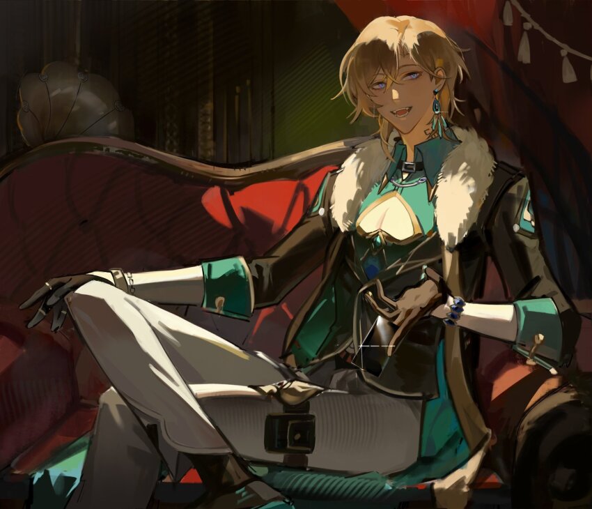 Aventurine (Honkai: Star Rail) Rule 34 Image