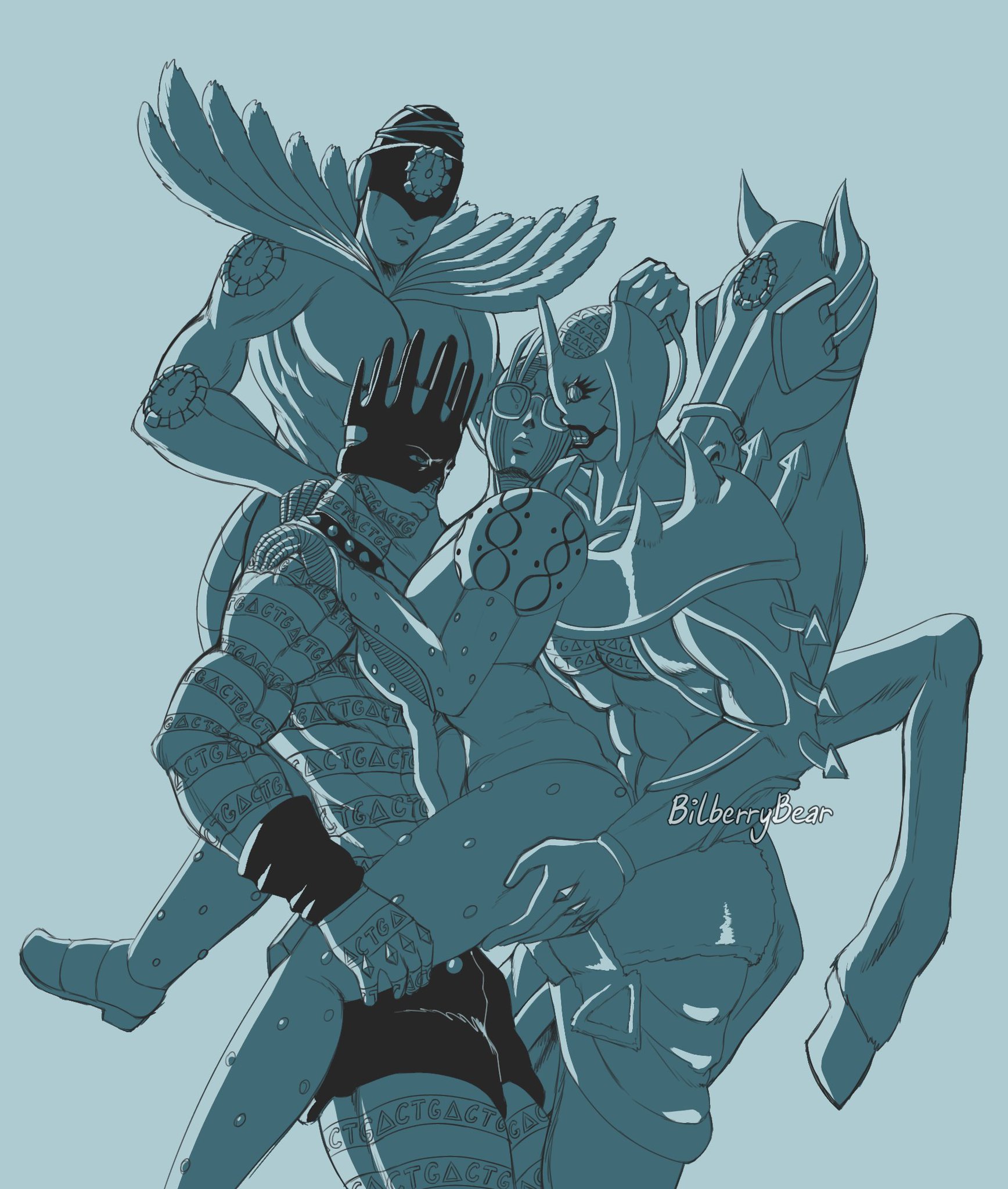 Stone Free (Jojo'S Bizarre Adventure) Rule 34 Image