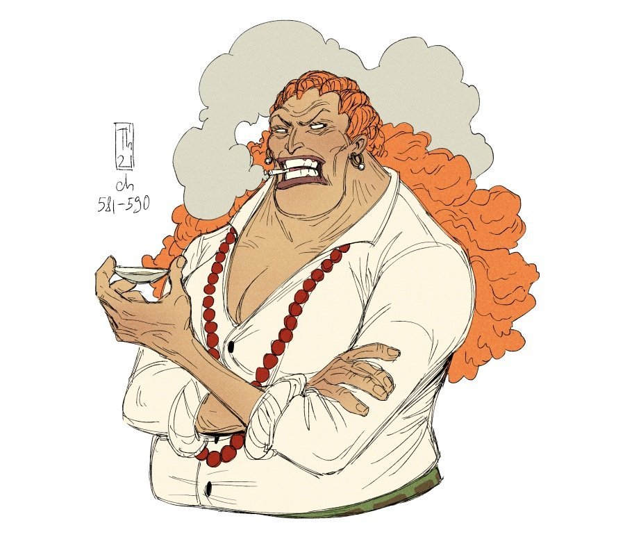 Curly Dadan (One Piece) Rule 34 Image