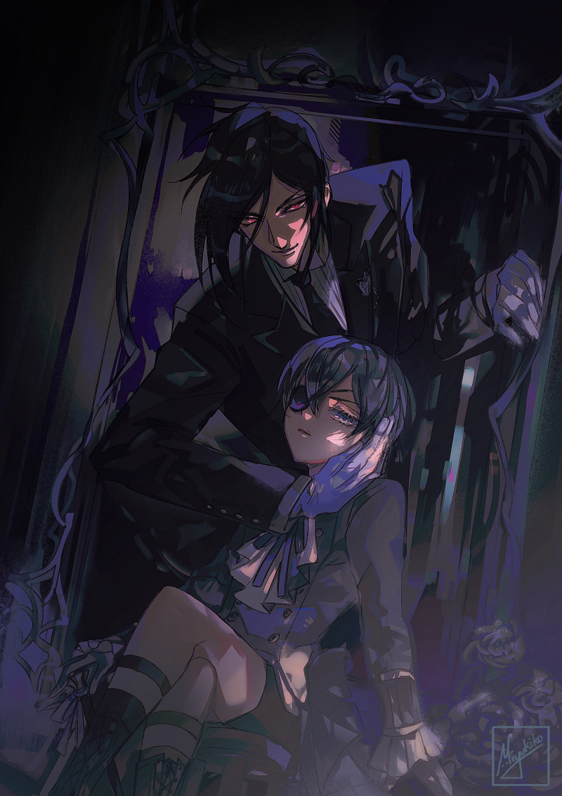 Ciel Phantomhive (Kuroshitsuji) Rule 34 Image