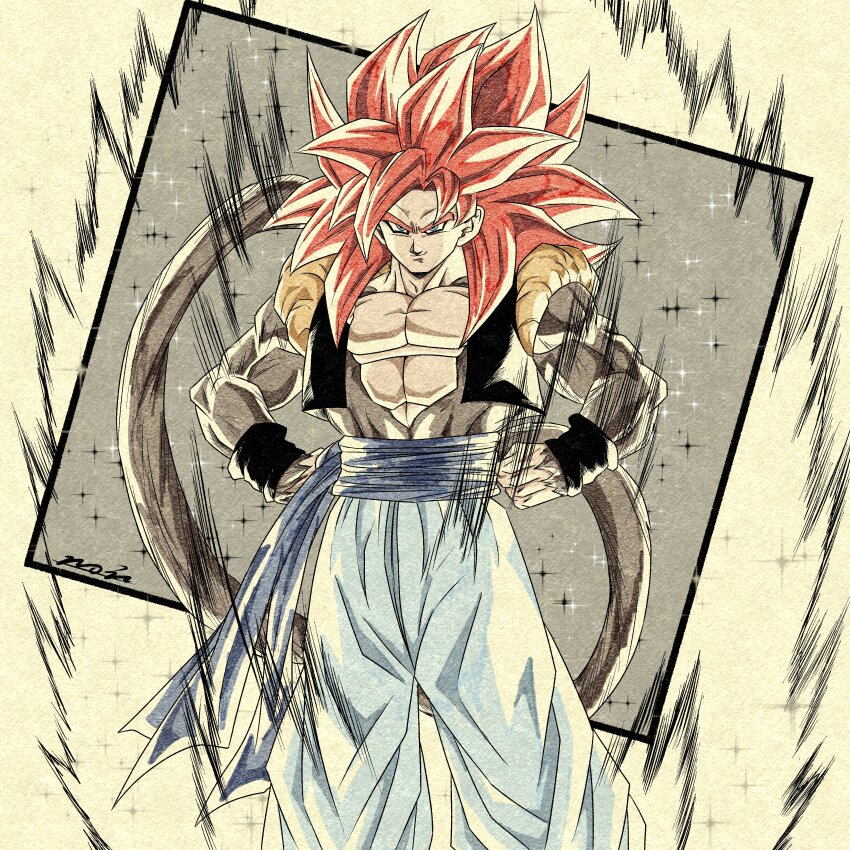 Gogeta (Dragon Ball) Rule 34 Image