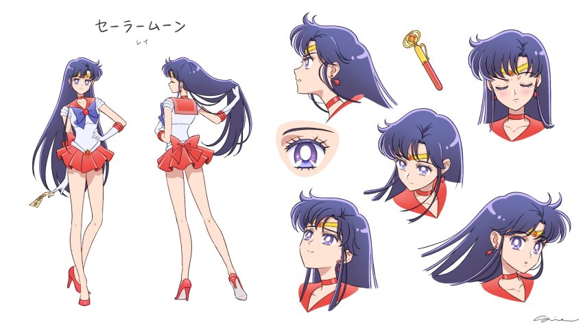 Sailor Mars (Bishoujo Senshi Sailor Moon) Rule 34 Image