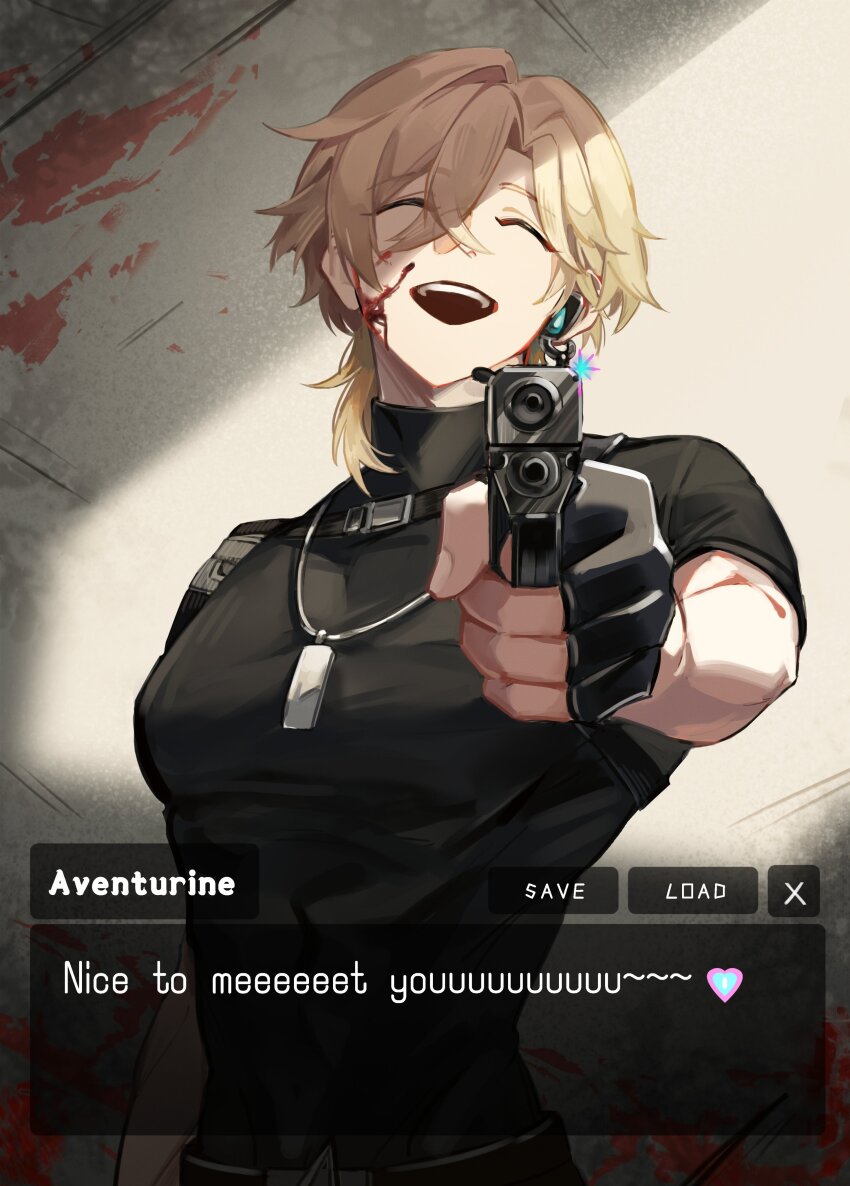 Aventurine (Honkai: Star Rail) Rule 34 Image