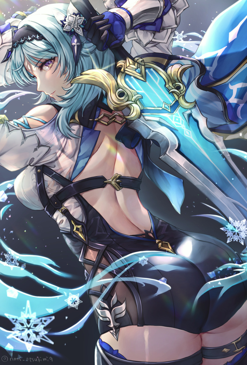 Eula (Genshin Impact) Rule 34 Image