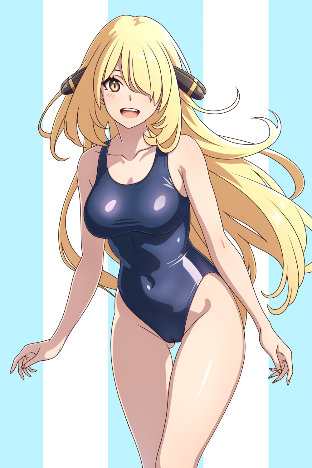 Cynthia (Pokemon) Rule 34 Image