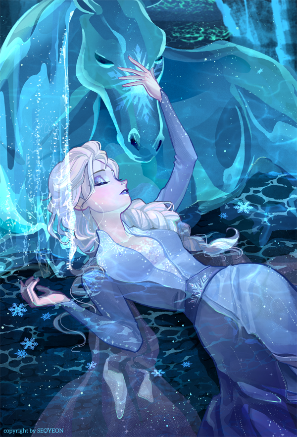 Elsa (Frozen) Rule 34 Image