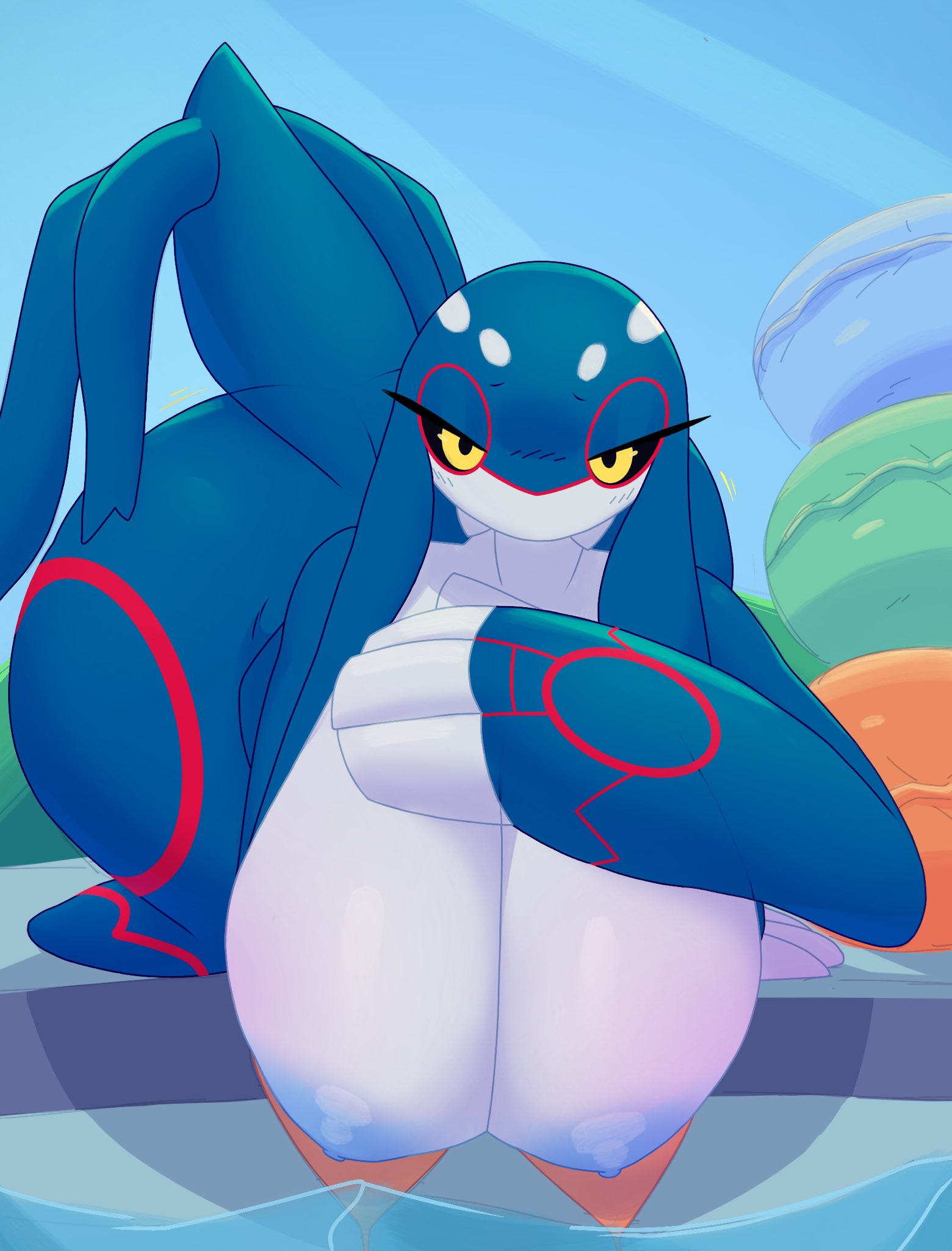 Kyogre (Pokemon) Rule 34 Image