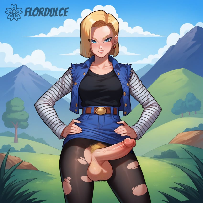 Android 18 (Dragon Ball) Rule 34 Image