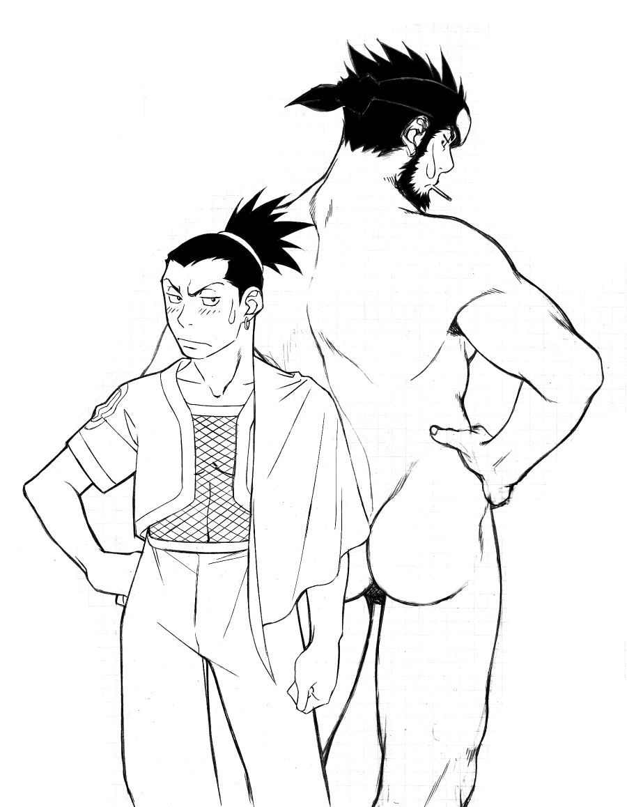 Nara Shikamaru (Naruto) Rule 34 Image