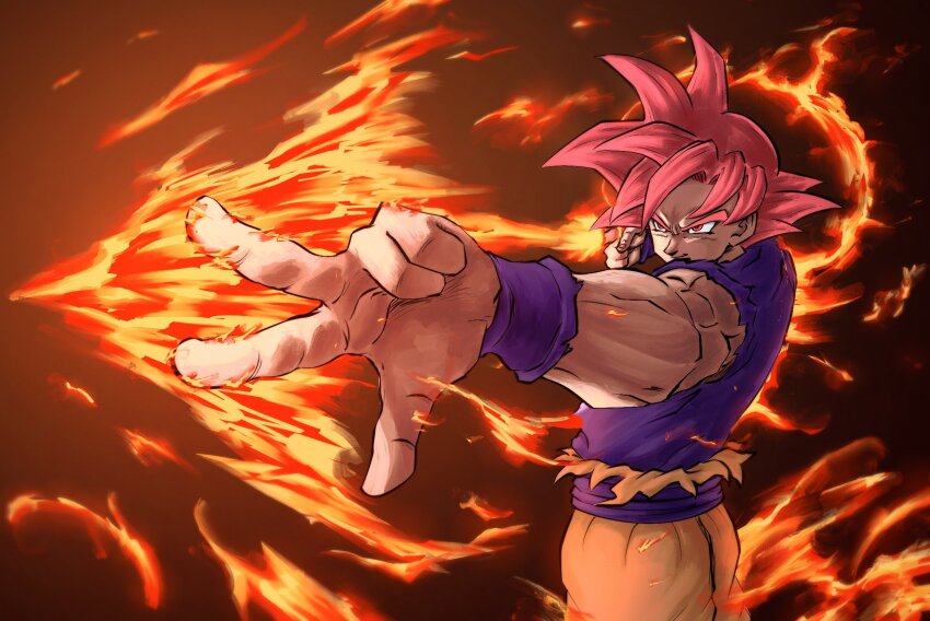 Son Goku (Dragon Ball) Rule 34 Image