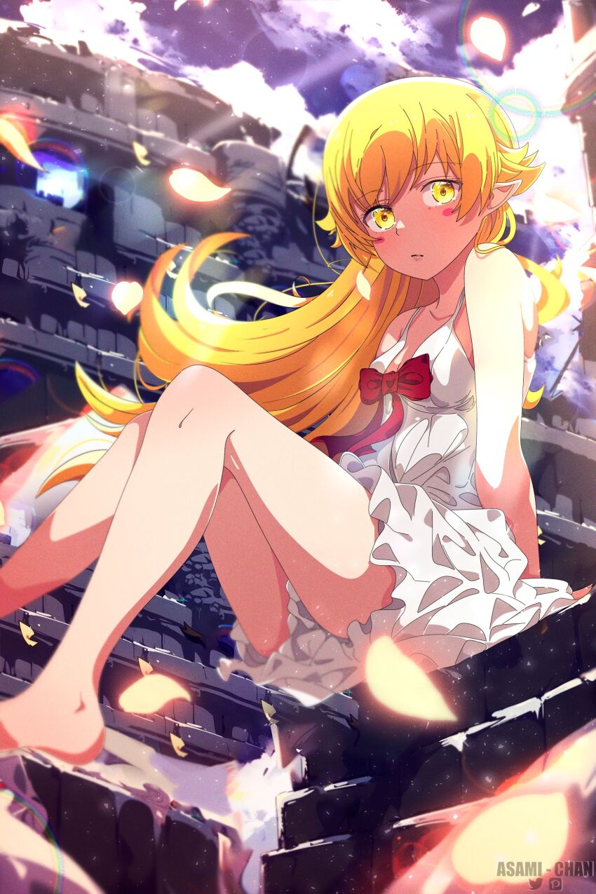 Oshino Shinobu (Bakemonogatari) Rule 34 Image