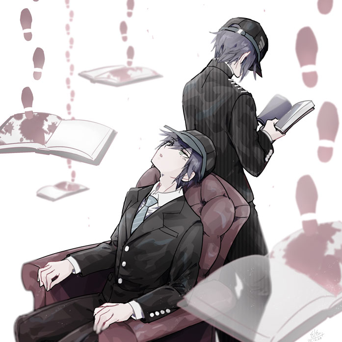 Saihara Shuichi (Danganronpa (Series)) Rule 34 Image