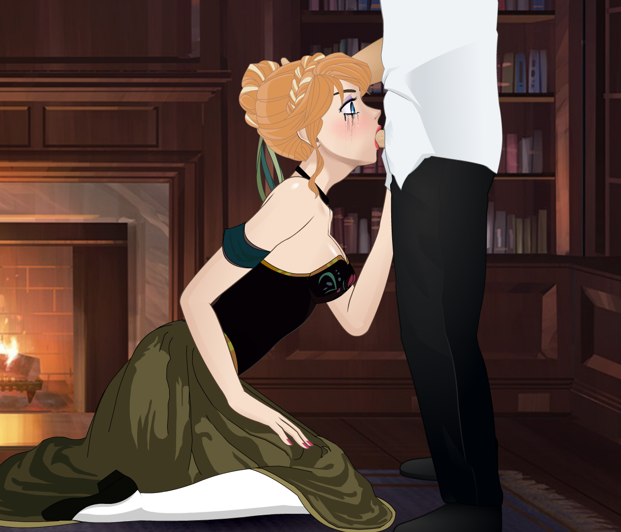 Anna (Frozen) Rule 34 Image