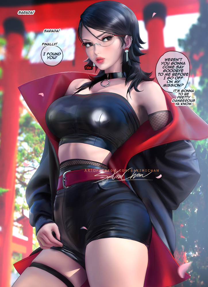 Sarada Uchiha (Boruto: Naruto Next Generations) Rule 34 Image
