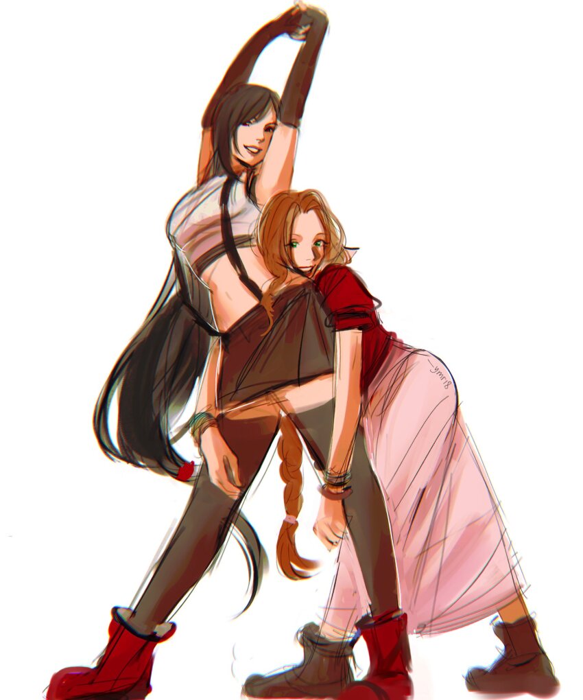 Aerith Gainsborough (Final Fantasy) Rule 34 Image
