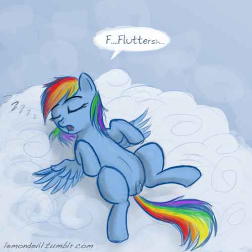 Rainbow Dash (Mlp) Rule 34 Image