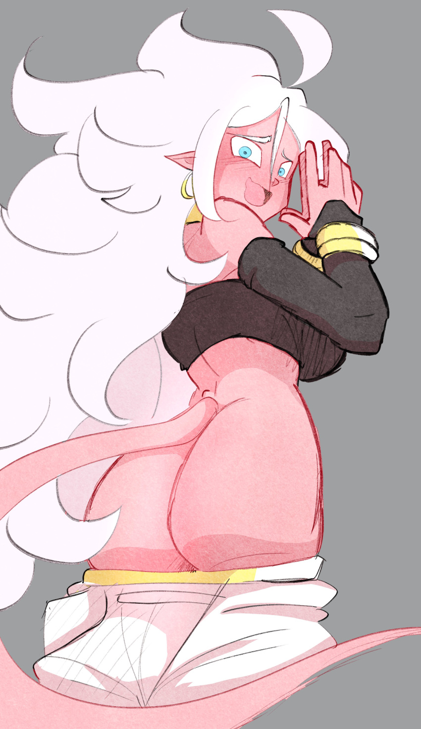 Android 21 (Dragon Ball) Rule 34 Image