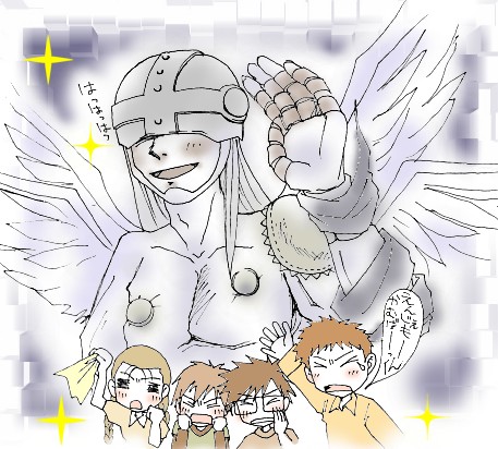 Angemon (Digimon) Rule 34 Image