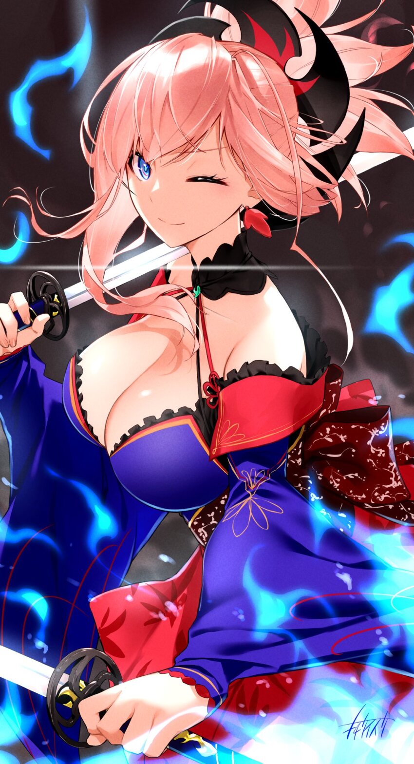 Miyamoto Musashi (Fate) Rule 34 Image