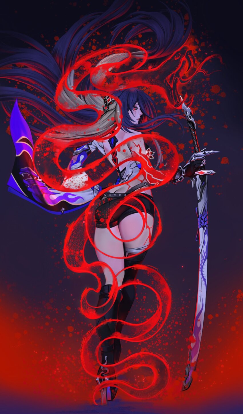 Acheron (Honkai: Star Rail) Rule 34 Image