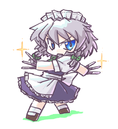 Izayoi Sakuya (Touhou) Rule 34 Image