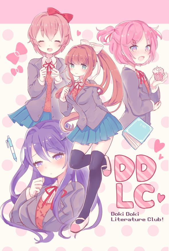 Monika (Doki Doki Literature Club) Rule 34 Image