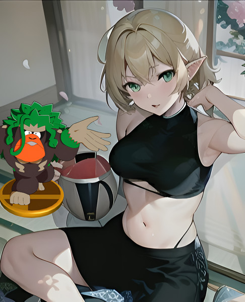 Donkey Kong (Cookie (Touhou)) Rule 34 Image
