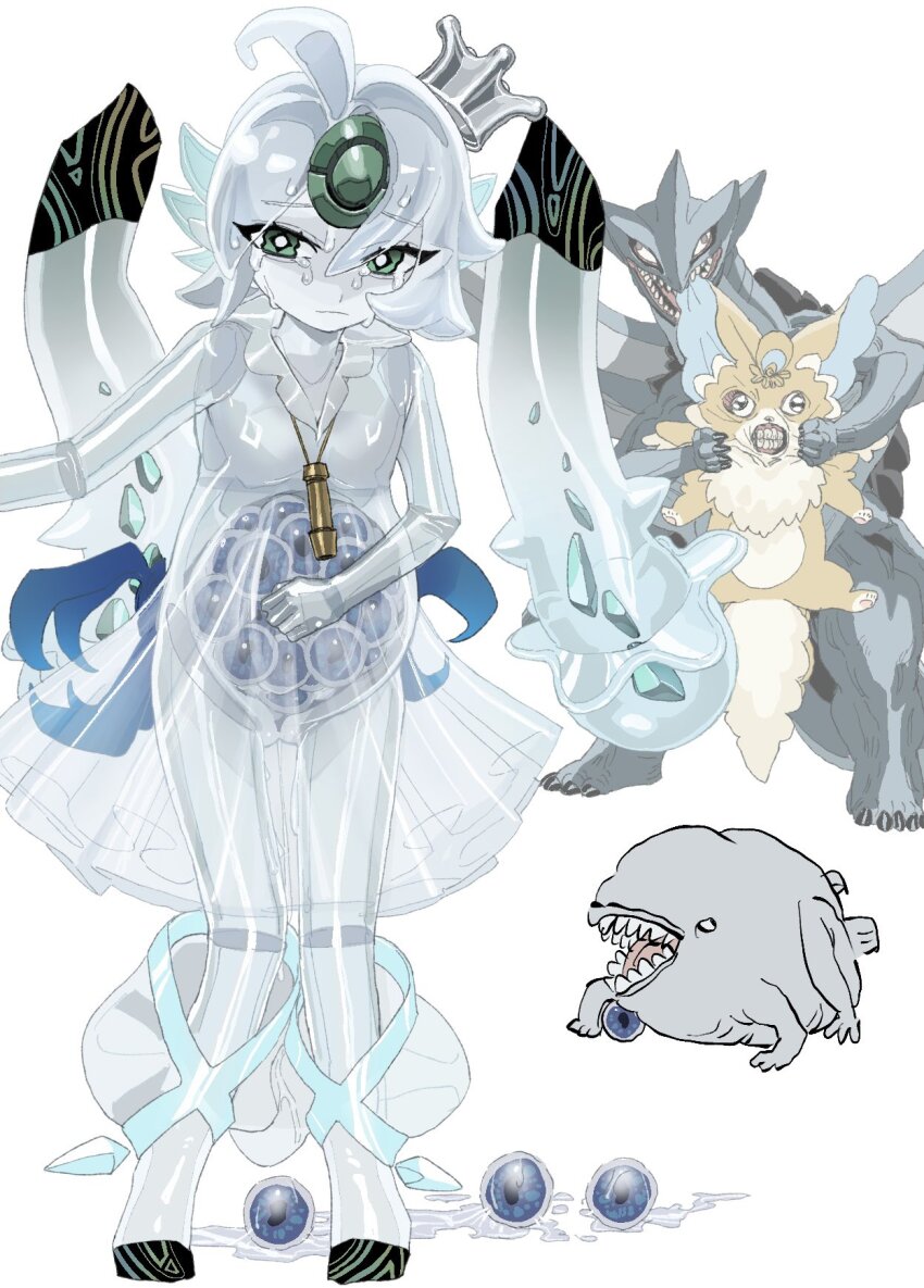 Icejade Aegirine (Gameciel The Sea Turtle Kaiju) Rule 34 Image