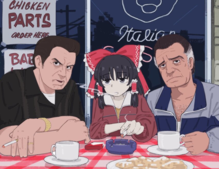 Hakurei Reimu (The Sopranos) Rule 34 Image