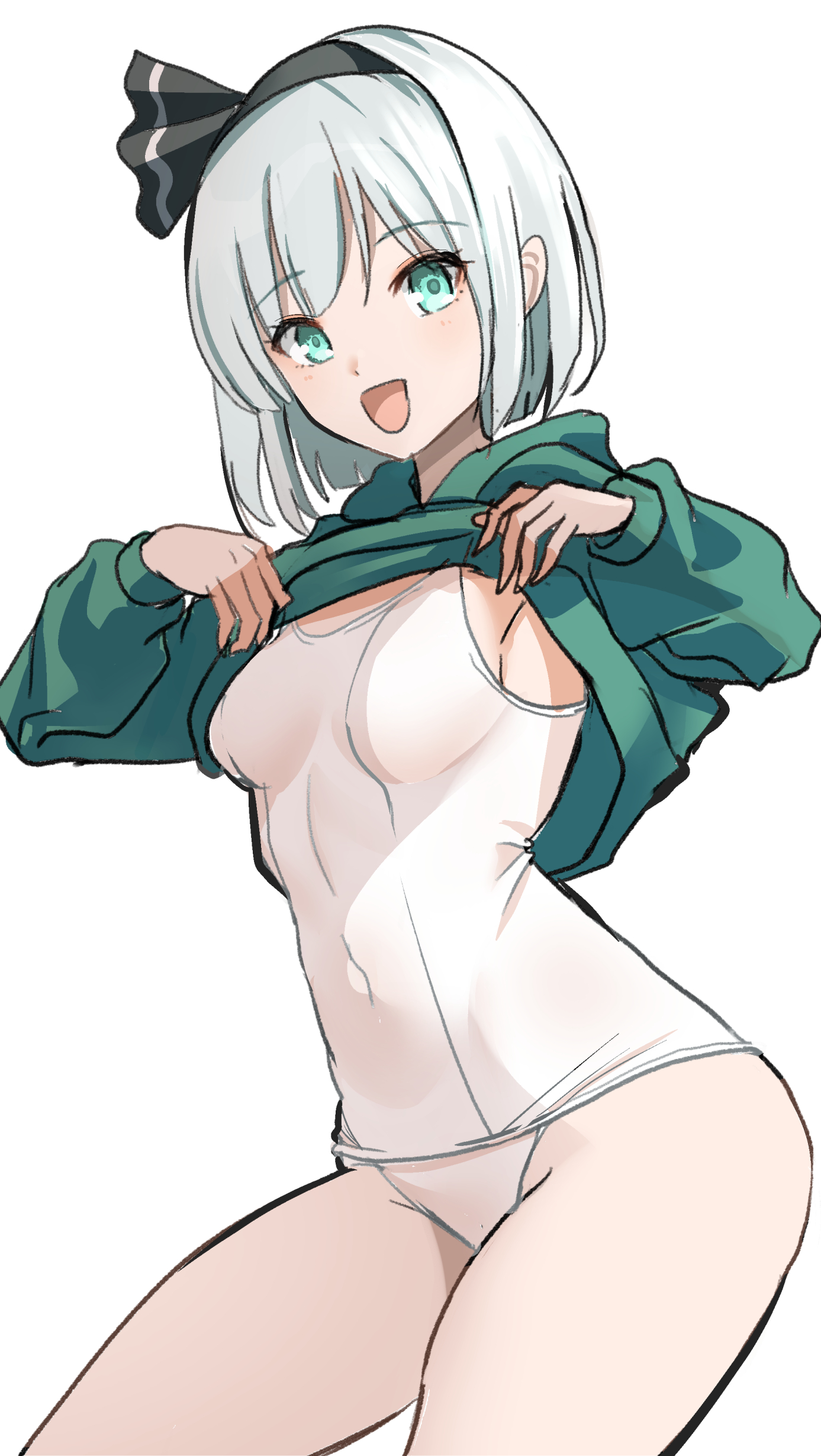 Konpaku Youmu (Touhou) Rule 34 Image