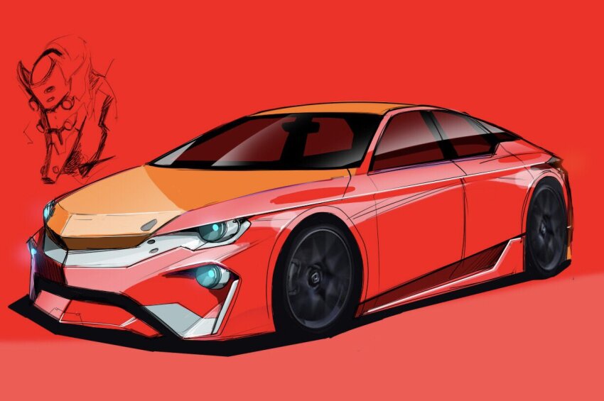 Eva 02 (Neon Genesis Evangelion) Rule 34 Image