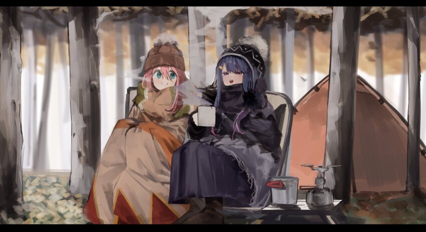 Kagamihara Nadeshiko (Yurucamp) Rule 34 Image