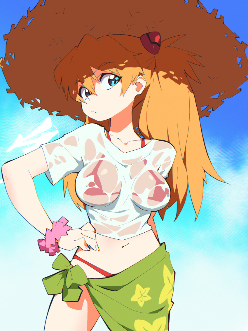 Souryuu Asuka Langley (Neon Genesis Evangelion) Rule 34 Image