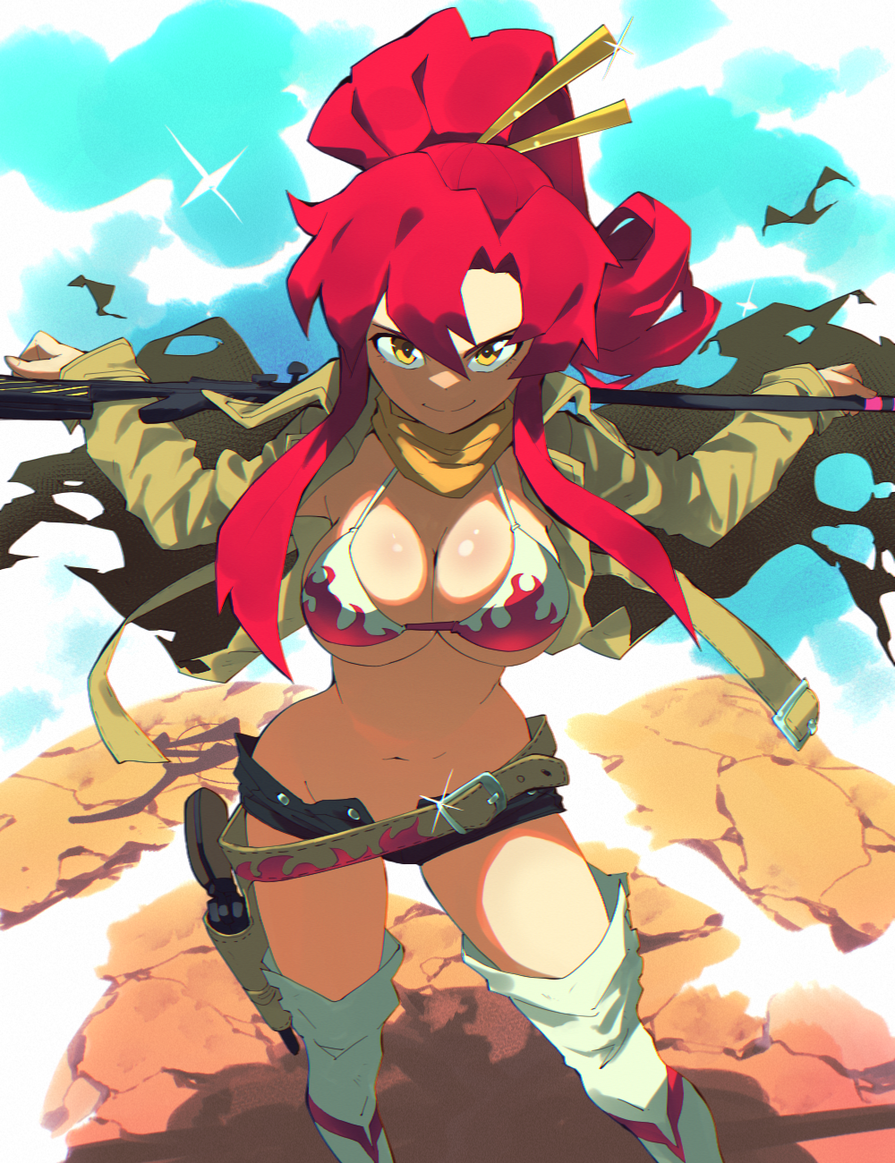 Yoko Littner (Tengen Toppa Gurren Lagann) Rule 34 Image