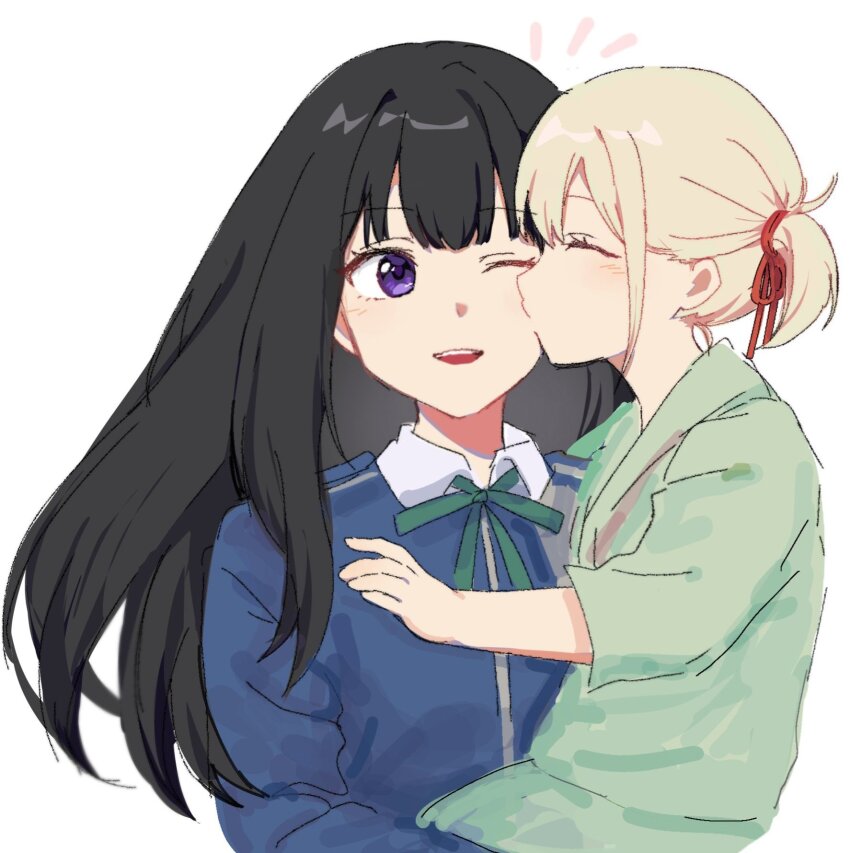 Inoue Takina (Lycoris Recoil) Rule 34 Image