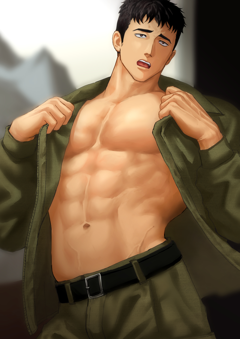 Ao Isami (Yuuki Bakuhatsu Bang Bravern) Rule 34 Image
