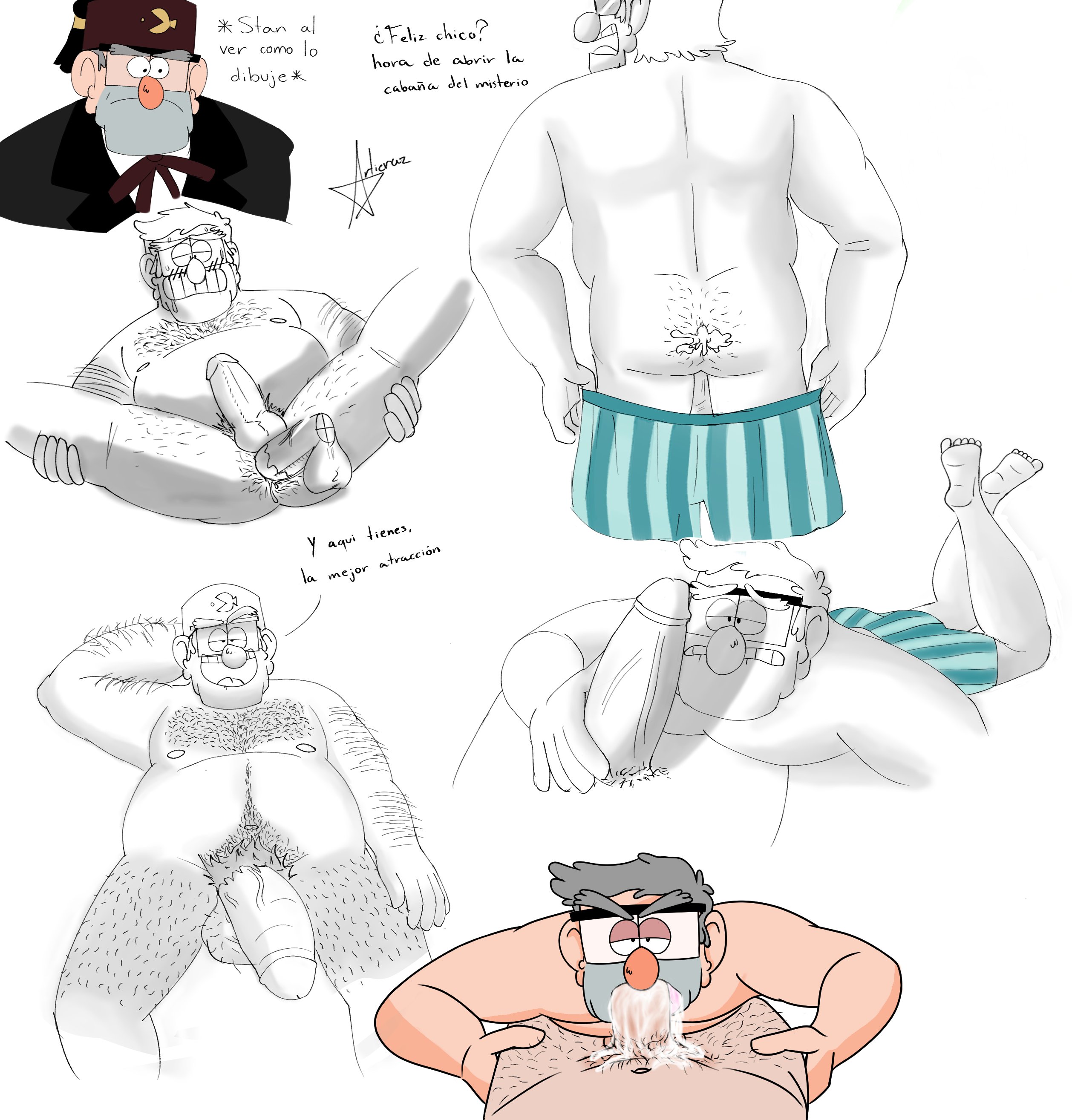Grunkle Stan (Gravity Falls) Rule 34 Image