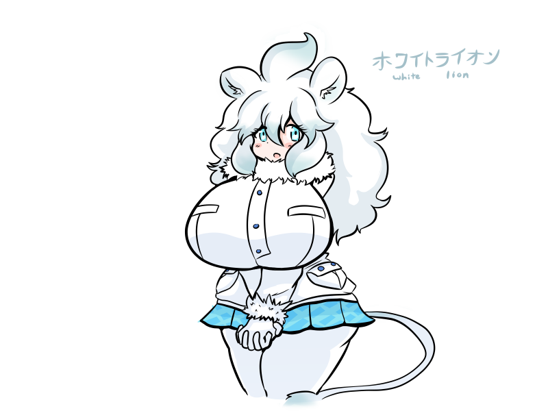 White Lion (Kemono Friends) Rule 34 Image