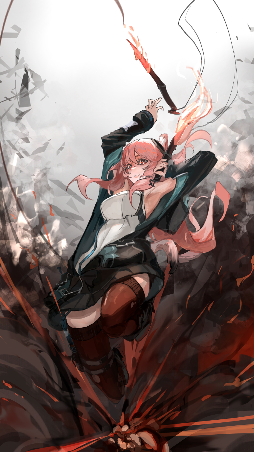 Gravel (Arknights) Rule 34 Image