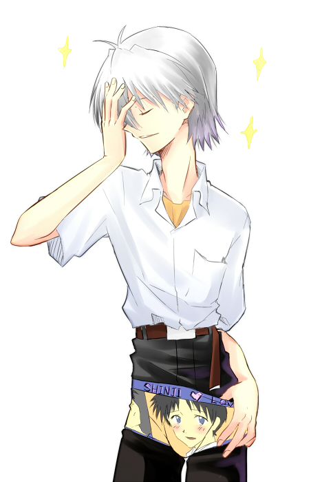 Ikari Shinji (Nagisa Kaworu) Rule 34 Image