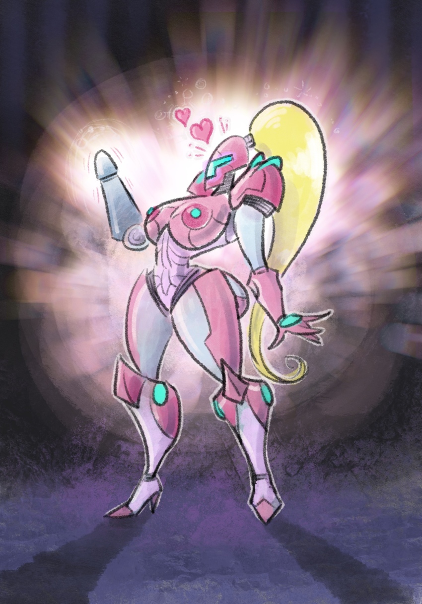 Armored Samus (Metroid) Rule 34 Image