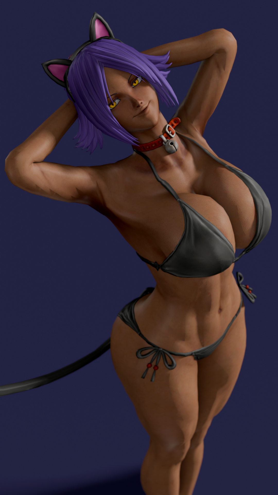 Shihouin Yoruichi (Bleach) Rule 34 Image