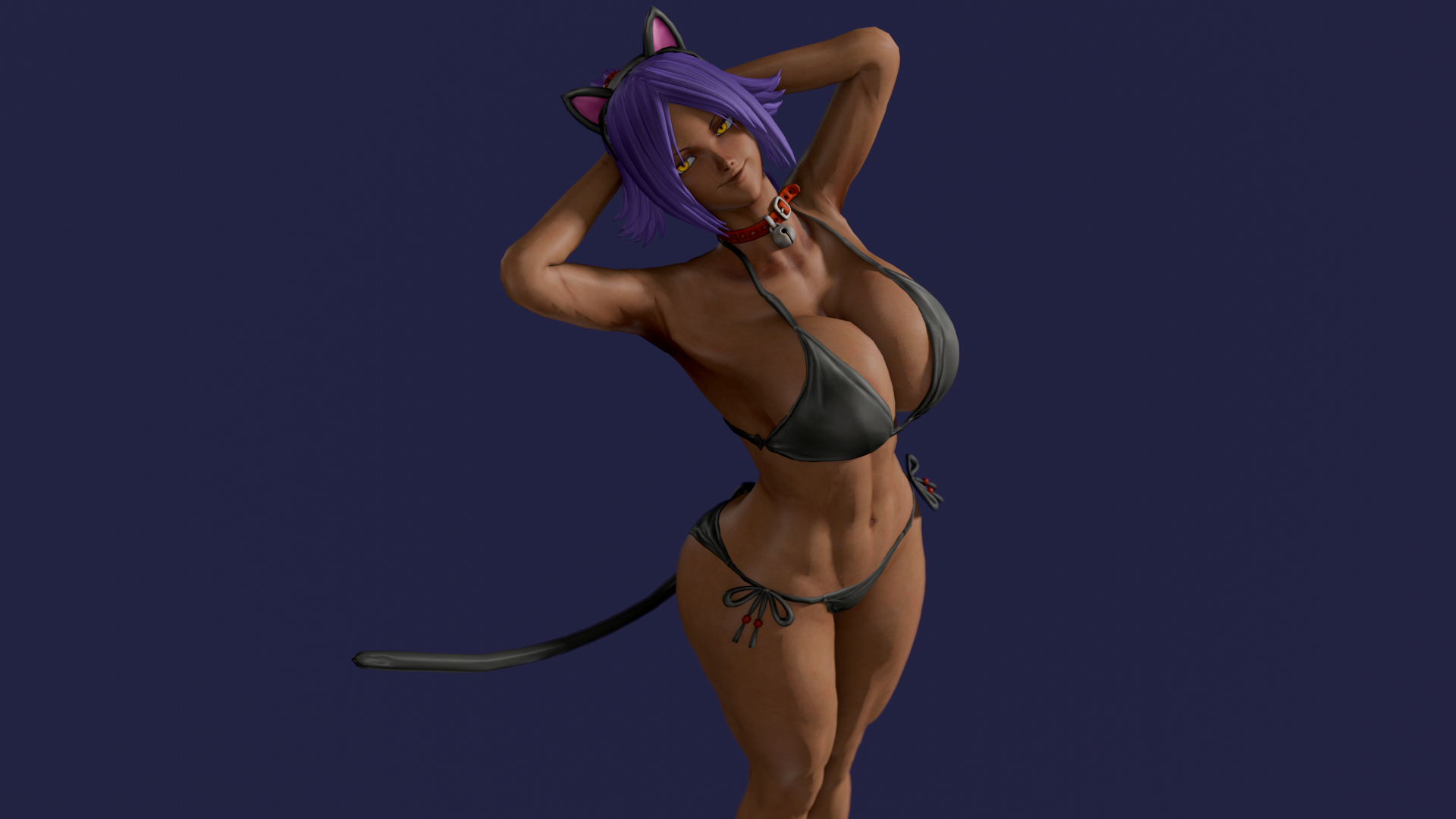 Shihouin Yoruichi (Bleach) Rule 34 Image