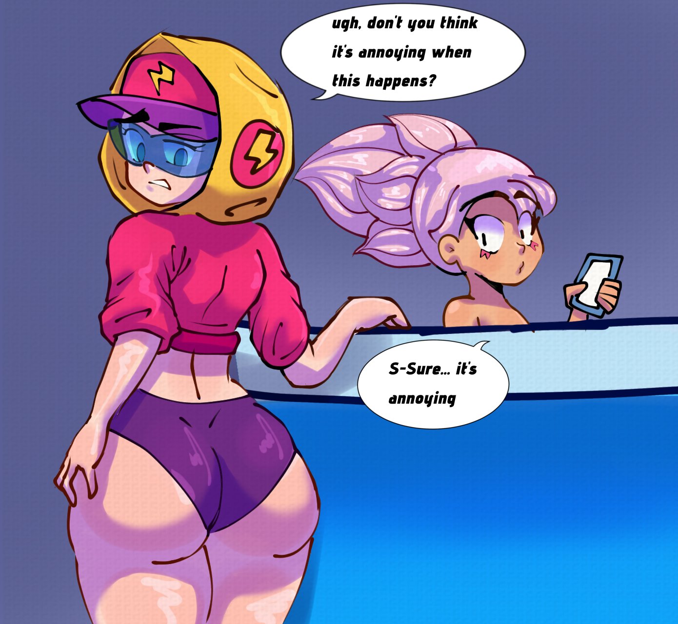 Janet (Brawl Stars) Rule 34 Image