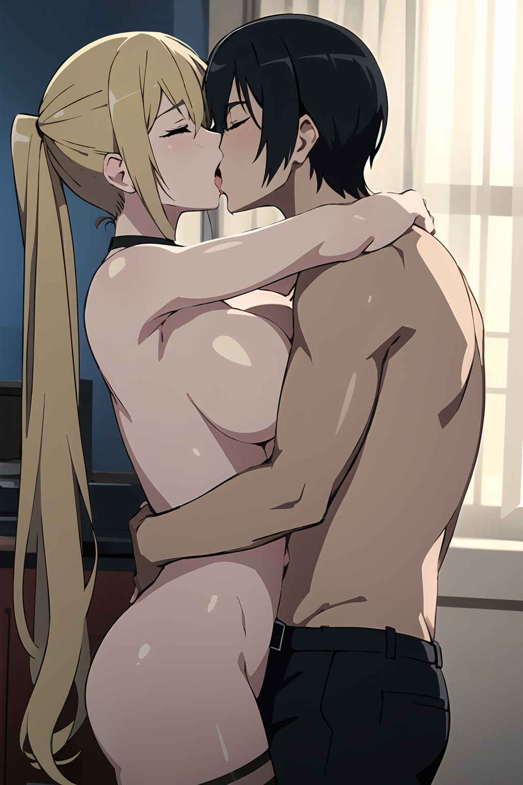 Anonymous Male (Trinity Seven) Rule 34 Image