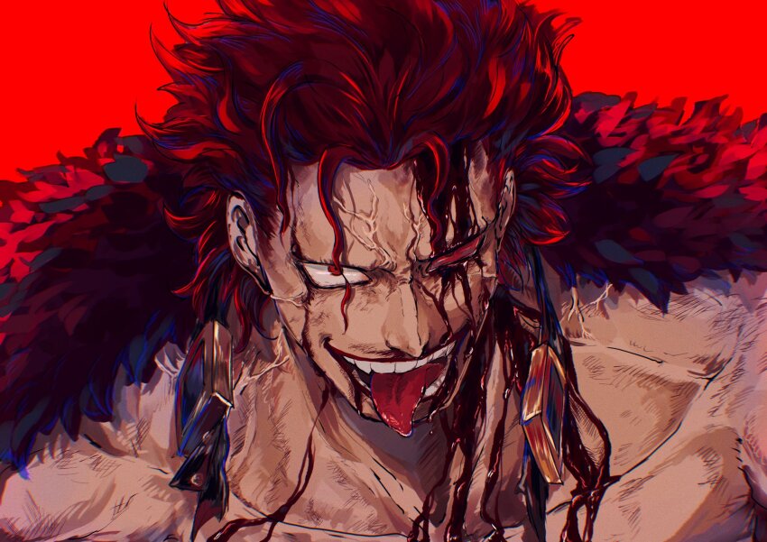 Eustass Kid (One Piece) Rule 34 Image