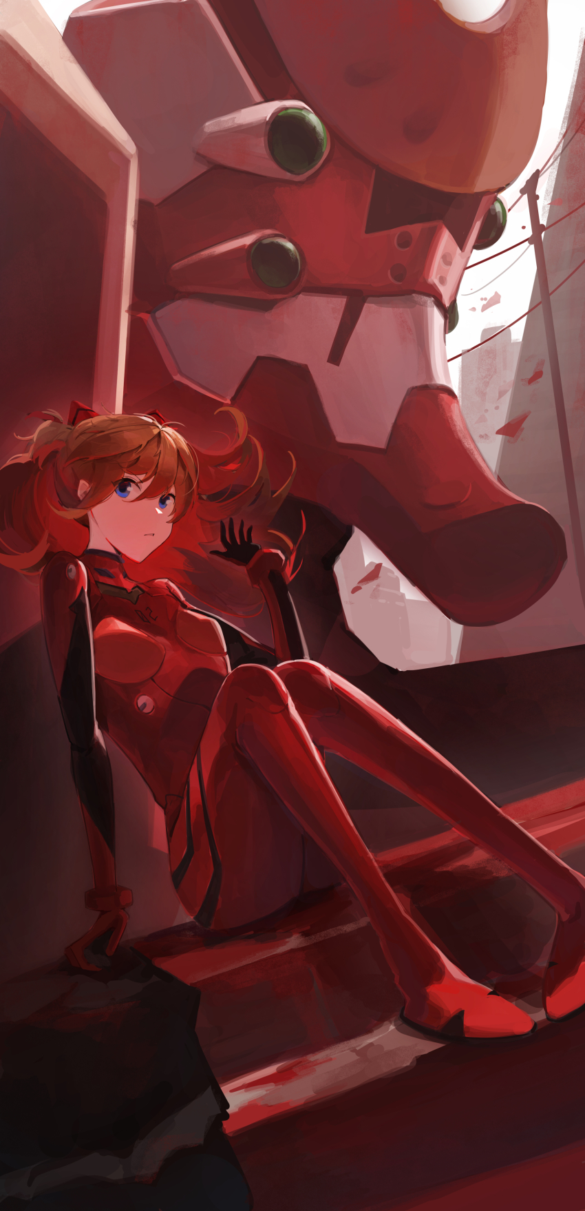 Eva 02 (Neon Genesis Evangelion) Rule 34 Image