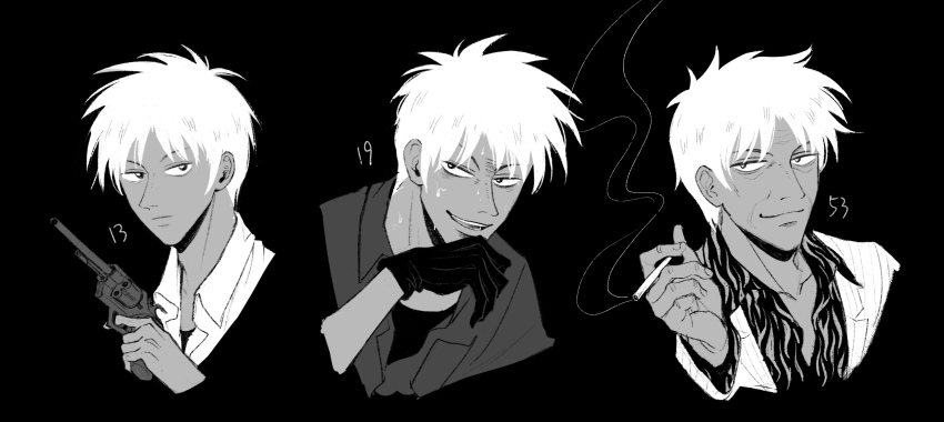 Akagi Shigeru (Akagi: Yami Ni Oritatta Tensai) Rule 34 Image